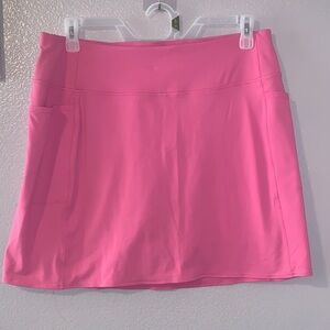 Skechers Pink Women's Athletic Skort Mesh Shorts Lined Tennis Golf Pockets